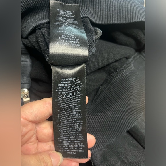 GUC Balmain Black Graphic Hoodie. Size S - Picture 9 of 16